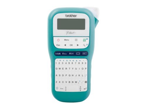 Rotuladora portátil Brother PT-H110TB para usar en oficinas y hogares