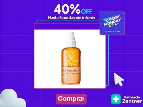 Vichy Agua Protectora Potenciadora del Bronceado FPS50