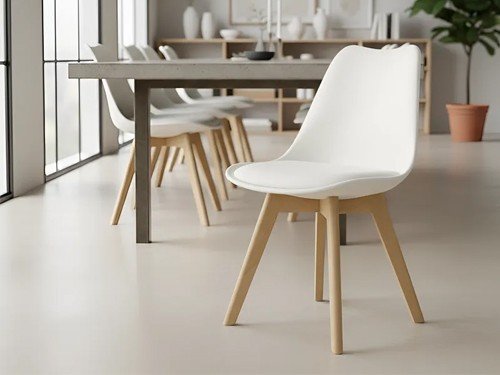 Set 6 Sillas Nórdicas Eames Tulip Comedor Utile