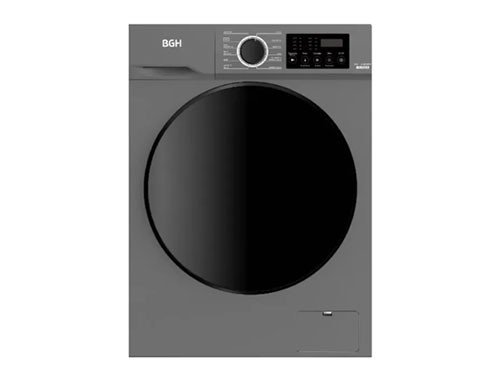 Lavarropas Automático BGH Inverter Carga Frontal 8kg 1400rpm Silver