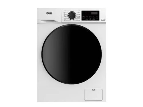 Lavarropas Automático BGH Inverter Carga Frontal 8kg 1400rpm Blanco