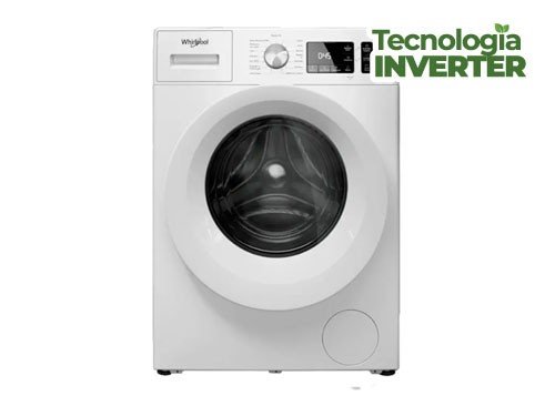 Lavarropas Automático Whirlpool Inverter Carga Frontal 7kg 1200rpm