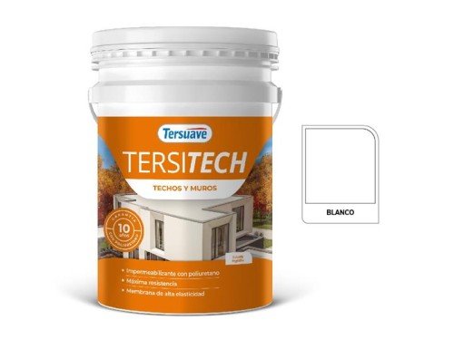Impermeabilizante Tersitech Techos y Muros Blanco x 20 kgs