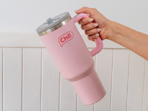 Tumbler Térmico Antiderrame Acero Inox 1.18lt- Chill by Hidrolit