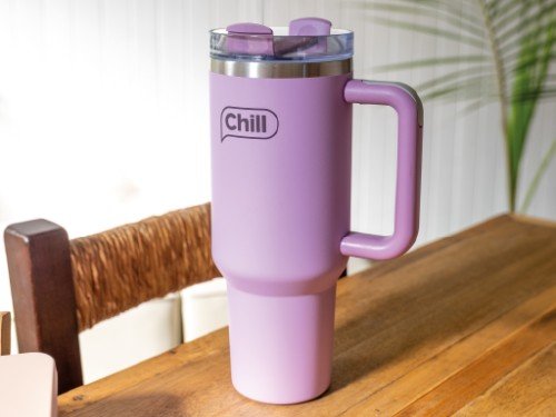 Tumbler Térmico Antiderrame Acero Inox 1.18lt- Chill by Hidrolit