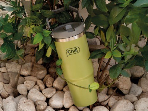 Botella térmica con manija y Pico Sorbete 880ml - Chill by Hidrolit