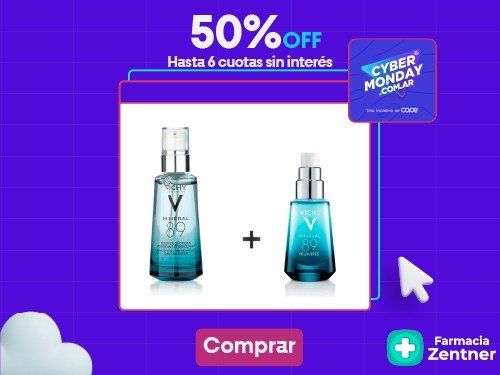 Vichy Combo MIneral 89 Booster y de Ojos