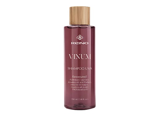 Shampoo Uva Malbec Resveratrol y Vitamina E Reconstruye el cabello