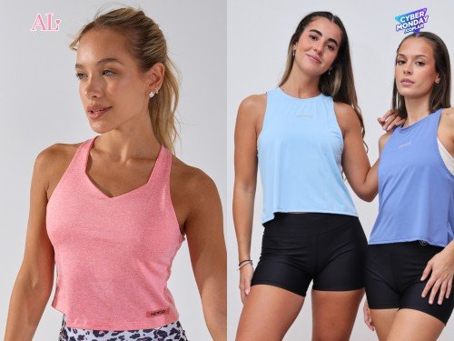 Musculosas frescas y cómodas -3x2 en toda la tienda!