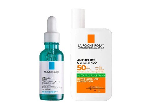 La Roche Posay Combo (Effaclar Sérum + Anthelios  Uv Mune Oil Control)