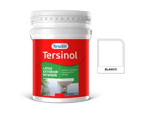 Látex Acrílico Tersinol Exterior-Interior Mate Blanco x 20 lts