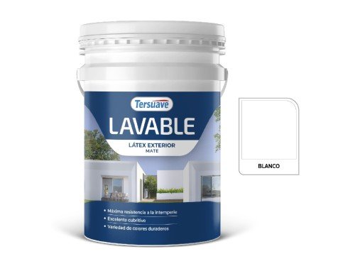 Látex Exterior Lavable Mate Blanco x 20 lts