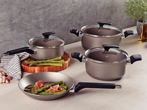 Batería Cocina Tramontina Aluminio Antiadherente 4Pz