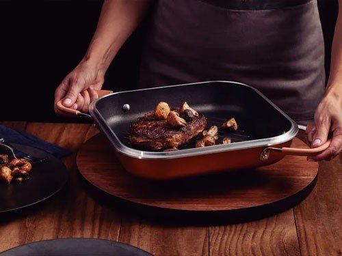 Ollas Tipo Horno aluminio forjado Starflon High 6pz Tramontina