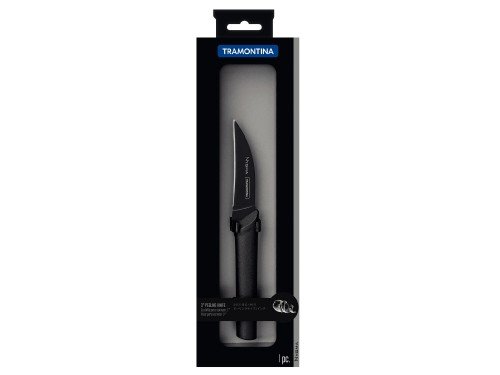 Cuchillo Tornear Tramontina Acero Inox Mango Plástico 3"
