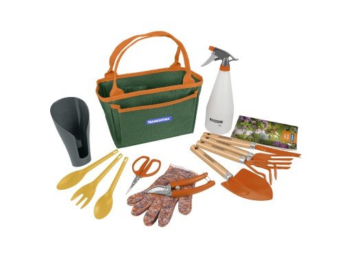Kit de Herramientas para Jardín Tramontina con bolso 13 pzas