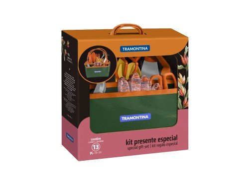 Kit de Herramientas para Jardín Tramontina con bolso 13 pzas