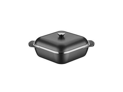 Cacerola Cuadrada Tipo horno Aluminio Forjado Starflon 28cm Tramontina