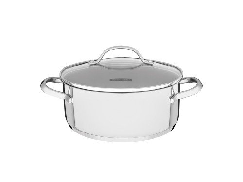 Cacerola Rasa Tramontina Acero Inox Fondo Triple 20cm 2,9L