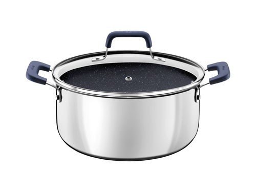 Cacerola Tramontina acero y aluminio cerámico 24cm 5,24L