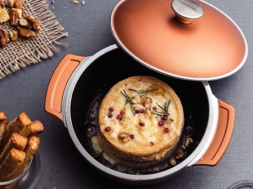 Minicacerola para Servir Tramontina Aluminio Forjado Starflon 10 cm