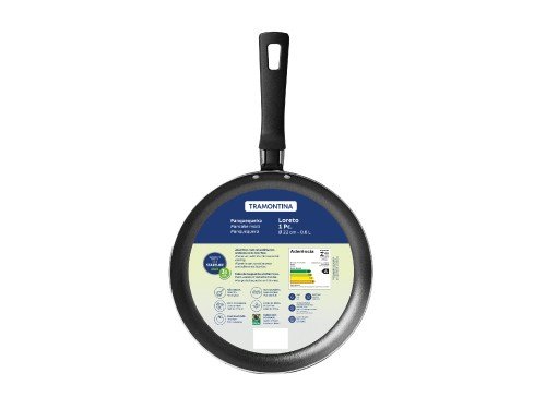 Sartén panqueques aluminio antiadherente 22 cm Loreto Tramontina