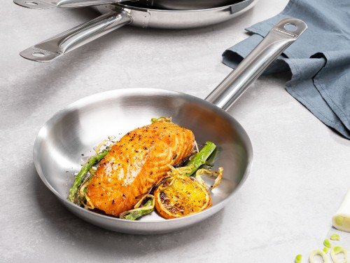 Sartén Tramontina Acero Inox Triple Fondo 20cm 1,1L