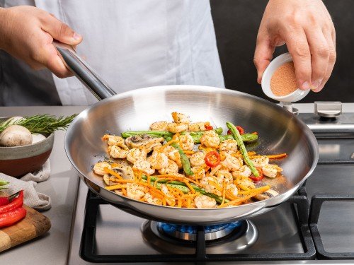 Sartén Tramontina Acero Inox Triple Fondo 30cm 2,9L