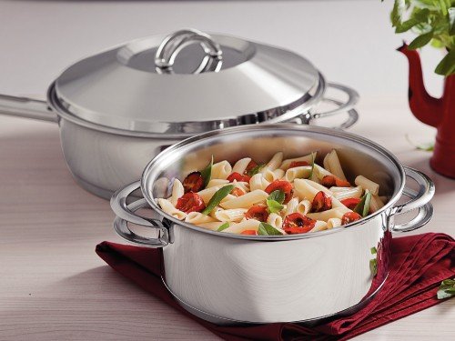 Sartén Tramontina Acero Inox Fondo Triple 28cm