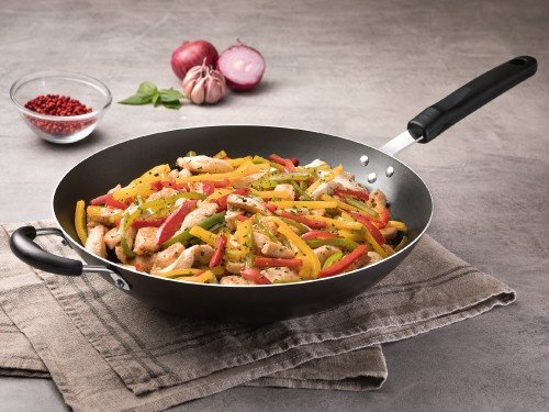Sarten Wok Tramontina Aluminio Antiadherente 32cm