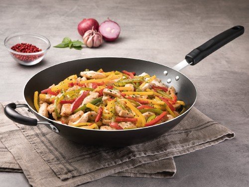 Sarten Wok Tramontina Aluminio Antiadherente 36cm