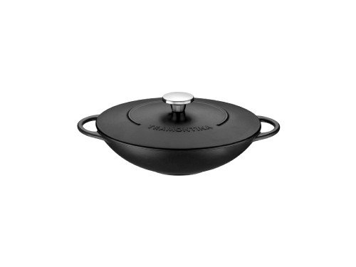 Wok Tramontina Hierro Esmaltado Antiadherente 32cm 5L
