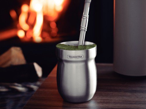 Recipiente Mate Tramontina Acero Inox 240ml