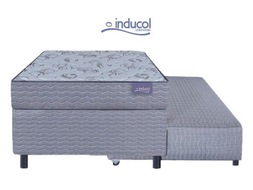 Conjunto Sommier Marinero Colchón Espuma Inducol 90×190