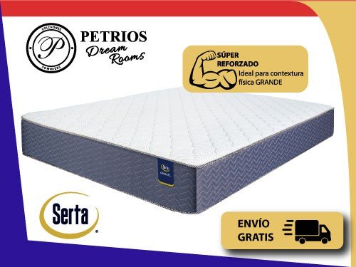 Colchón Resortes Extra Firm Reforzado Montana 140×190