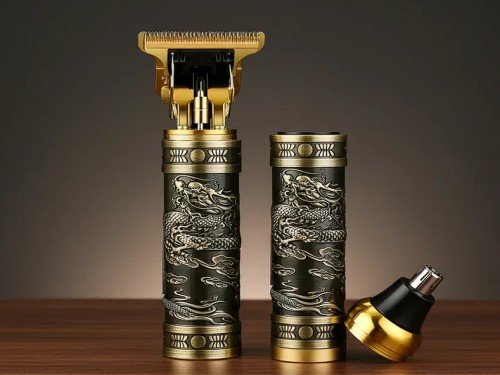 Afeitadora y Cortadora de Pelos de Nariz y Orejas Portátil Dragón