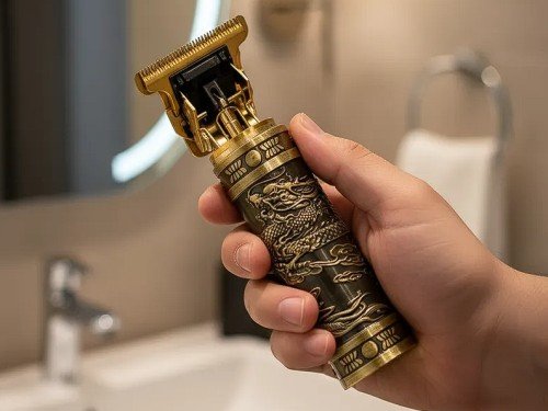 Afeitadora y Cortadora de Pelos de Nariz y Orejas Portátil Dragón