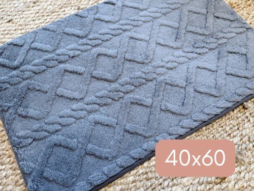 Alfombra de baño Skadi 40x60 cm Felpudo Nordica Minimalista