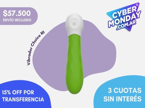Bala Vibradora Recargable y Sumergible de Silicona Médica CHOICE N°1