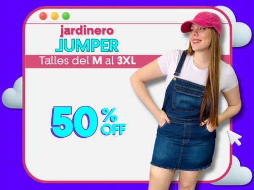 JARDINERO JUMPER DE JEAN