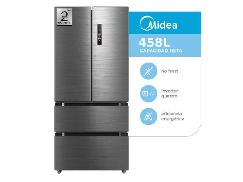 Heladera No Frost Inverter Smart French Door 458L
