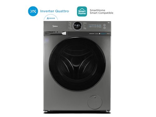 Lavarropas Lunar Inverter 11,5 Kg Titanium Wifi