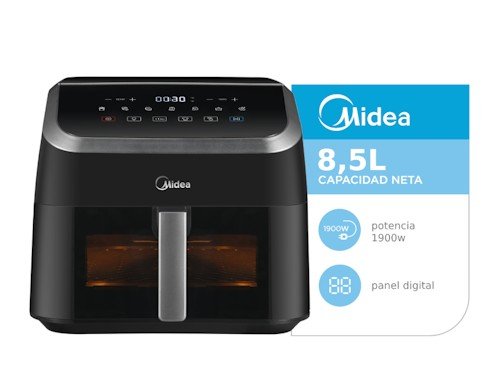 Freidora sin aceite 8,5L control Digital