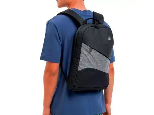 Mochila Hp Para Notebook De 15.6 Modelo Urbana Color Negro/gris