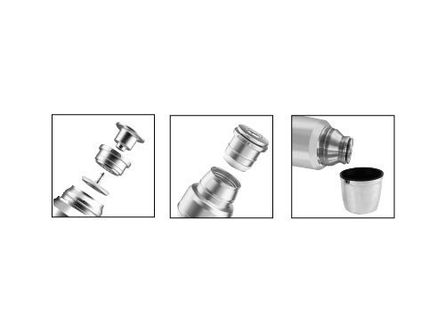 Termo Hudson Acero Pulido   1 Litro De Acero Inoxidable