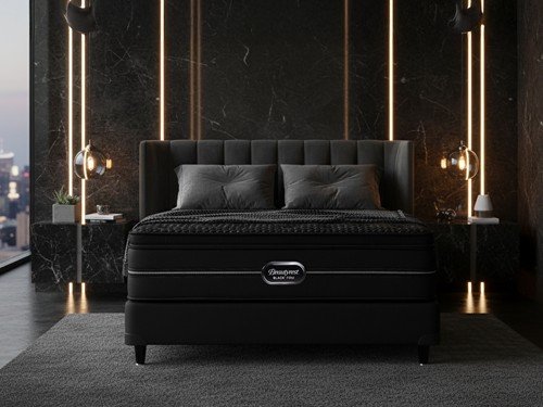 Colchón Beautyrest Black Firm 200x160+ Base de Regalo