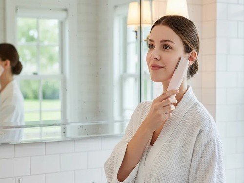 Afeitadora Perfilador Ultrasónica Corporal Dermaplaning