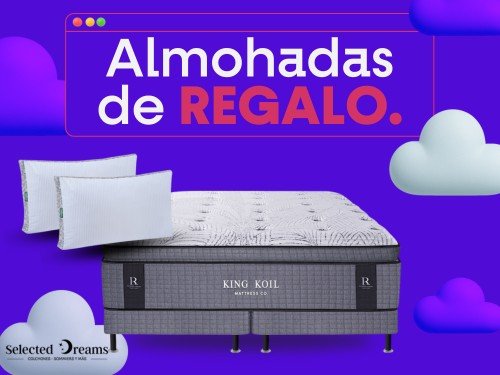 Colchón y Sommier Queen (160x200) King Koil Lexington Grand Pillow