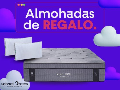 Colchón Tope de Gama King 180x200 King Koil Virginia