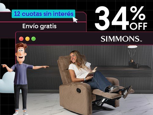 Sillón Jenny 1 cuerpo Beige